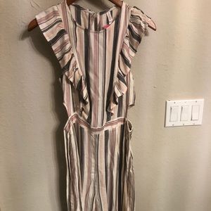 Capri length romper